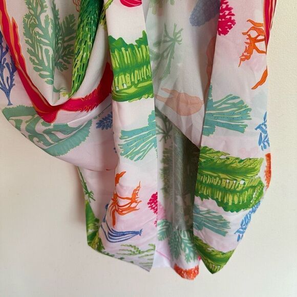 Gretchen Scott Haight Ashbury Skirt/Dress in Various Corals Sea Sway Brights - Picture 6 of 12